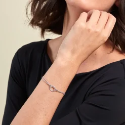 Histoire d'Or Bracelet Claramay Argent Blanc Online