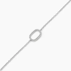 Histoire d'Or Bracelet Clem Argent Blanc Best