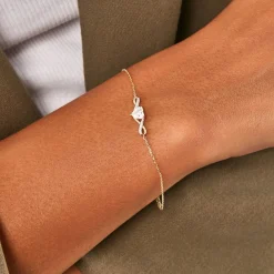 Histoire d'Or Bracelet Clothilde Or Jaune Oxyde De Zirconium