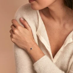 Histoire d'Or Bracelet Clothilde Or Jaune Topaze Oxyde De Zirconium or jaune topaze bleu london Online