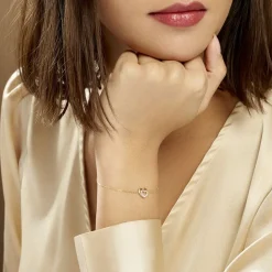 Histoire d'Or Bracelet Constancia Or Jaune Oxyde De Zirconium Discount