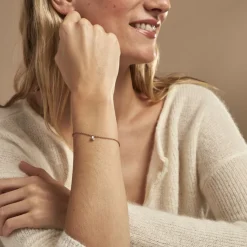 Histoire d'Or Bracelet Constantin De Zirconium argent rose oxyde Online