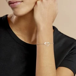 Histoire d'Or Bracelet Cosima Argent Blanc Outlet