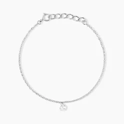 Histoire d'Or Bracelet Court Argent Blanc Constantin Oxyde De Zirconium argent blanc oxyde Best