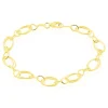 Histoire d'Or Bracelet Crepine Or Jaune New