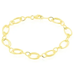 Histoire d'Or Bracelet Crepine Or Jaune New