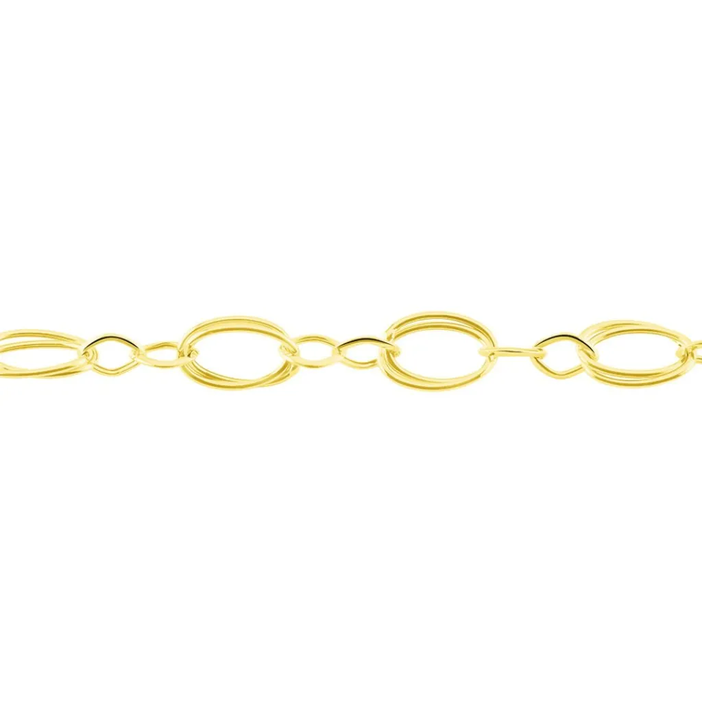 Histoire d'Or Bracelet Crepine Or Jaune New