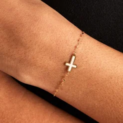 Histoire d'Or Bracelet Crescentius Or Jaune Nacre Clearance