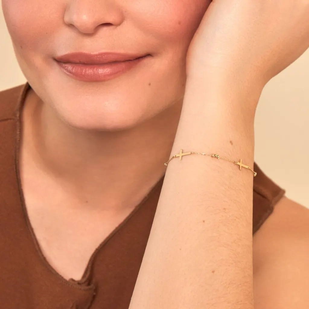 Histoire d'Or Bracelet Cruza Or Jaune