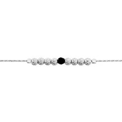Histoire d'Or Bracelet Cyprielle Argent Blanc Pierre De Synthese Discount