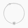 Histoire d'Or Bracelet Daisy Argent Blanc Oxyde De Zirconium Best