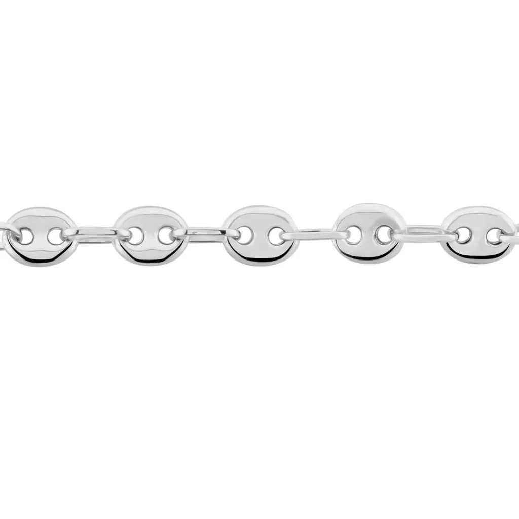 Histoire d'Or Bracelet Dami Maille Grain De Cafe or blanc Clearance