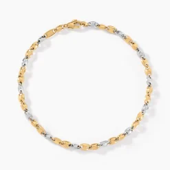 Histoire d'Or Bracelet Dami Or Bicolore Best