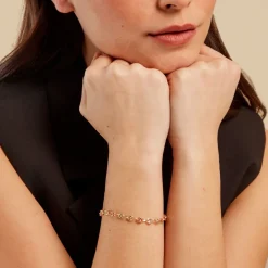 Histoire d'Or Bracelet Dami or tricolore Hot