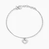 Histoire d'Or Bracelet Danielae Argent Blanc Best
