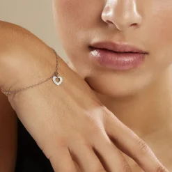 Histoire d'Or Bracelet Danielae Argent Blanc Best