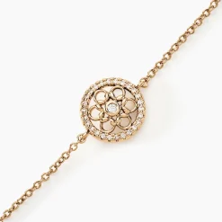 Histoire d'Or Bracelet Danya Plaqué Or Doré Oxyde De Zirconium Outlet