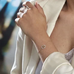 Histoire d'Or Bracelet Darell Or Jaune Oxyde De Zirconium