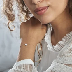 Histoire d'Or Bracelet Dari Or Blanc Oxyde De Zirconium Outlet