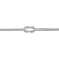 Histoire d'Or Bracelet Deauville Argent Blanc Clearance