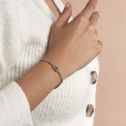 Histoire d'Or Bracelet Deauville Argent Blanc Clearance