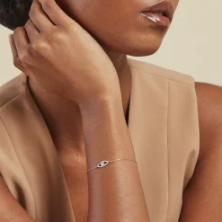 Histoire d'Or Bracelet Desiderio Or Jaune Oxyde De Zirconium Online