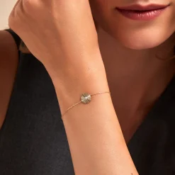 Histoire d'Or Bracelet Diamantae Or Jaune Diamant