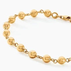 Histoire d'Or Bracelet Diona Diona Maille Boule Or Jaune Discount