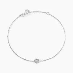 Histoire d'Or Bracelet Domitia Or Blanc Diamant Sale