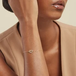 Histoire d'Or Bracelet Donaldina Or Jaune Oxyde De Zirconium Online