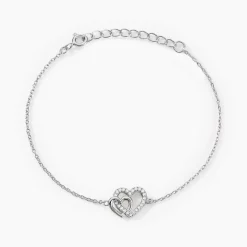 Histoire d'Or Bracelet Donatiane De Zirconium argent blanc oxyde Best