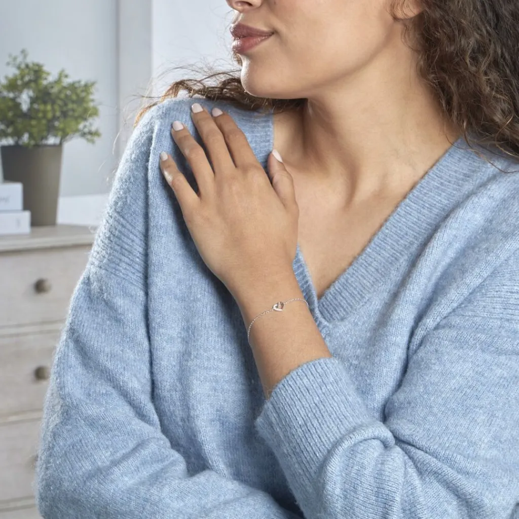 Histoire d'Or Bracelet Dorthea Argent Blanc Oxyde De Zirconium Sale