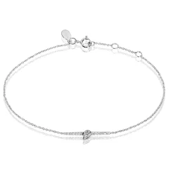 Histoire d'Or Bracelet Drop Or Blanc Diamant