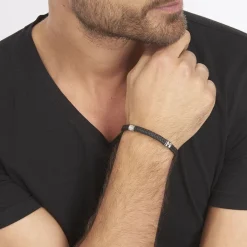 JOURDAN Bracelet Echati Or Acier Bicolore Outlet