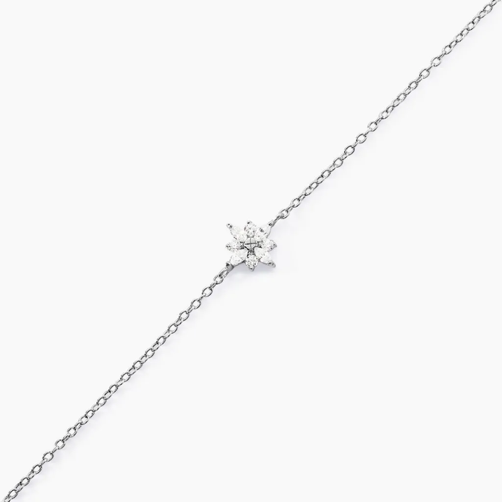 Histoire d'Or Bracelet Eclat Argent Blanc Oxyde De Zirconium Hot