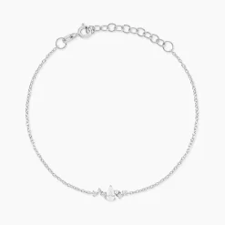 Histoire d'Or Bracelet Eclat d'Aurore Argent Blanc Oxyde De Zirconium Clearance