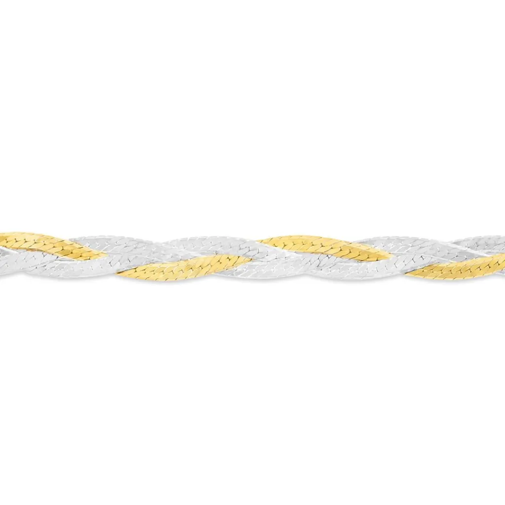 Histoire d'Or Bracelet Elae argent bicolore Outlet