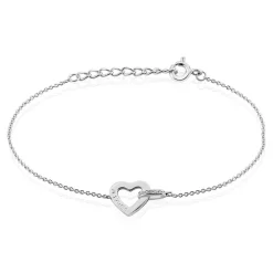 Histoire d'Or Bracelet Elanda De Zirconium argent blanc oxyde Hot