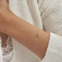 Histoire d'Or Bracelet Eleno or blanc Outlet