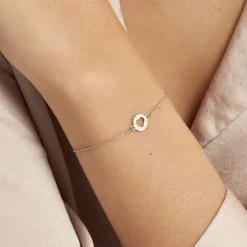 Histoire d'Or Bracelet Elenza Argent Blanc Outlet