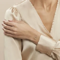 Histoire d'Or Bracelet Elizabeta Or Bicolore Discount