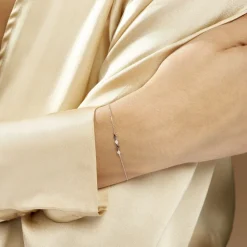 Histoire d'Or Bracelet Enid Or Blanc Diamant Online