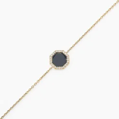 Histoire d'Or Bracelet Enos Or Jaune Oxyde De Zirconium Best