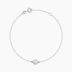Histoire d'Or Bracelet Eryne or blanc Hot