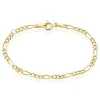 Histoire d'Or Bracelet Esma Maille Alternee 1/3 Or Jaune Outlet