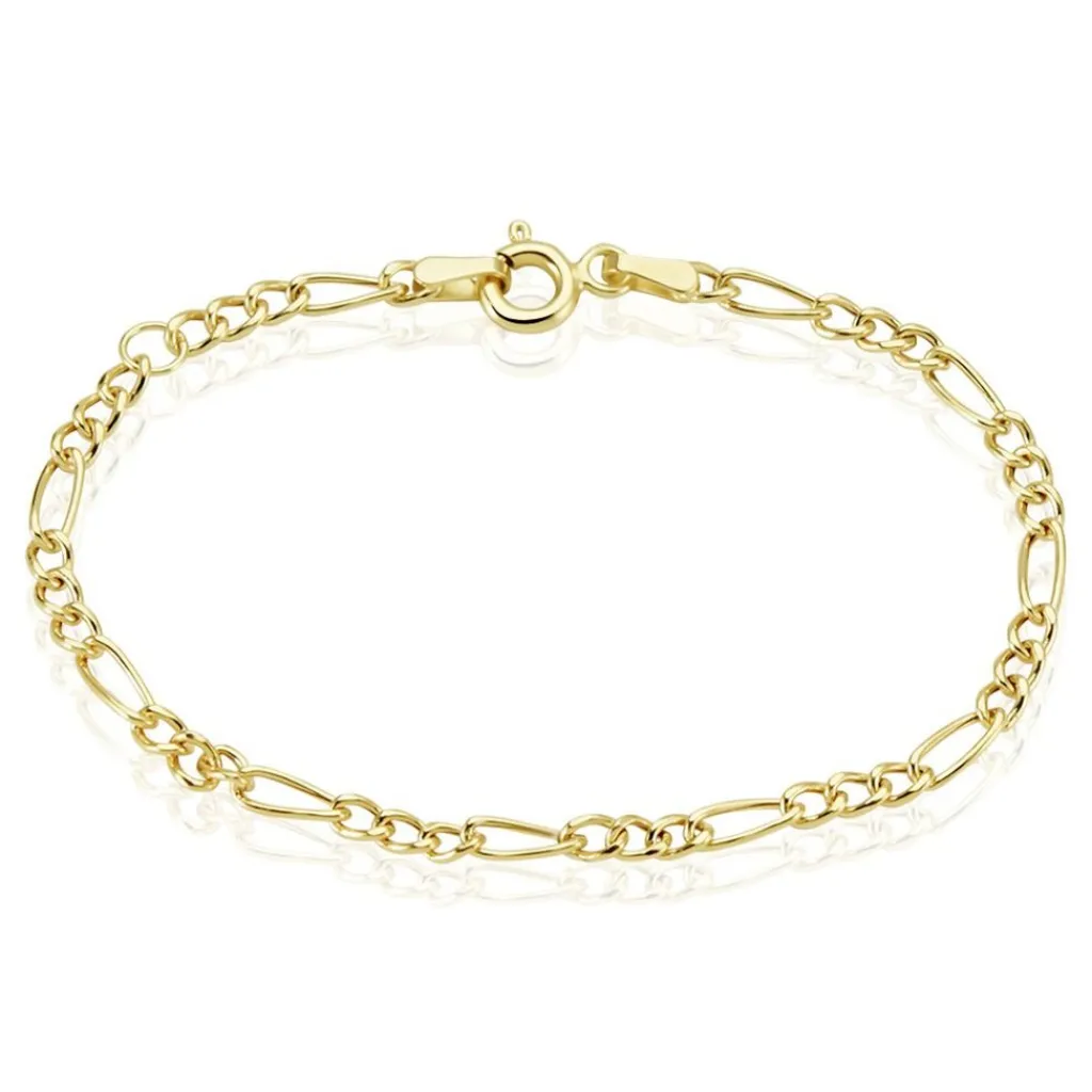 Histoire d'Or Bracelet Esma Maille Alternee 1/3 Or Jaune Outlet
