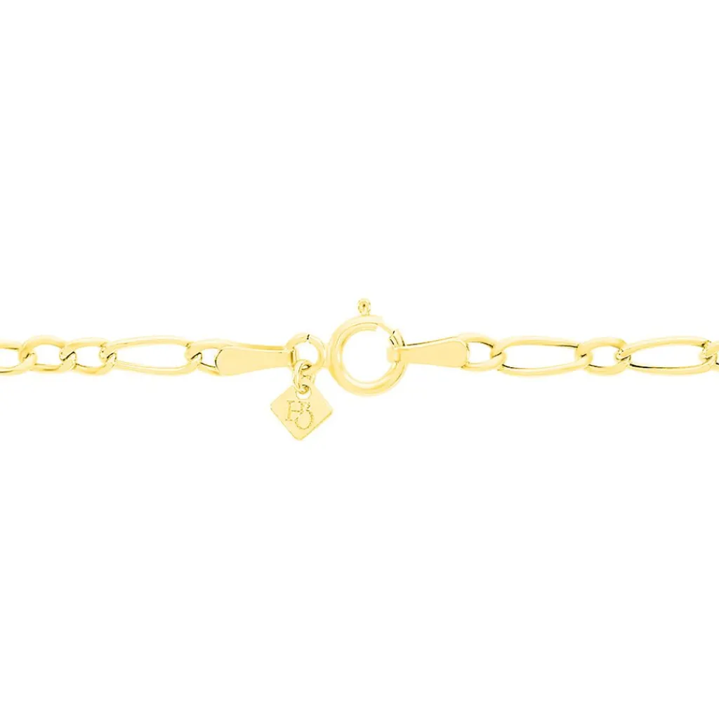 Histoire d'Or Bracelet Esma Maille Alternee 1/3 Or Jaune Outlet