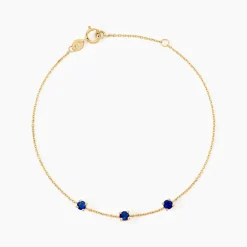 Histoire d'Or Bracelet Esmerald Rendez-Vous Or Jaune Saphir Best