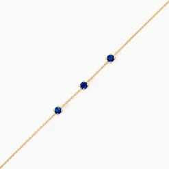 Histoire d'Or Bracelet Esmerald Rendez-Vous Or Jaune Saphir Best