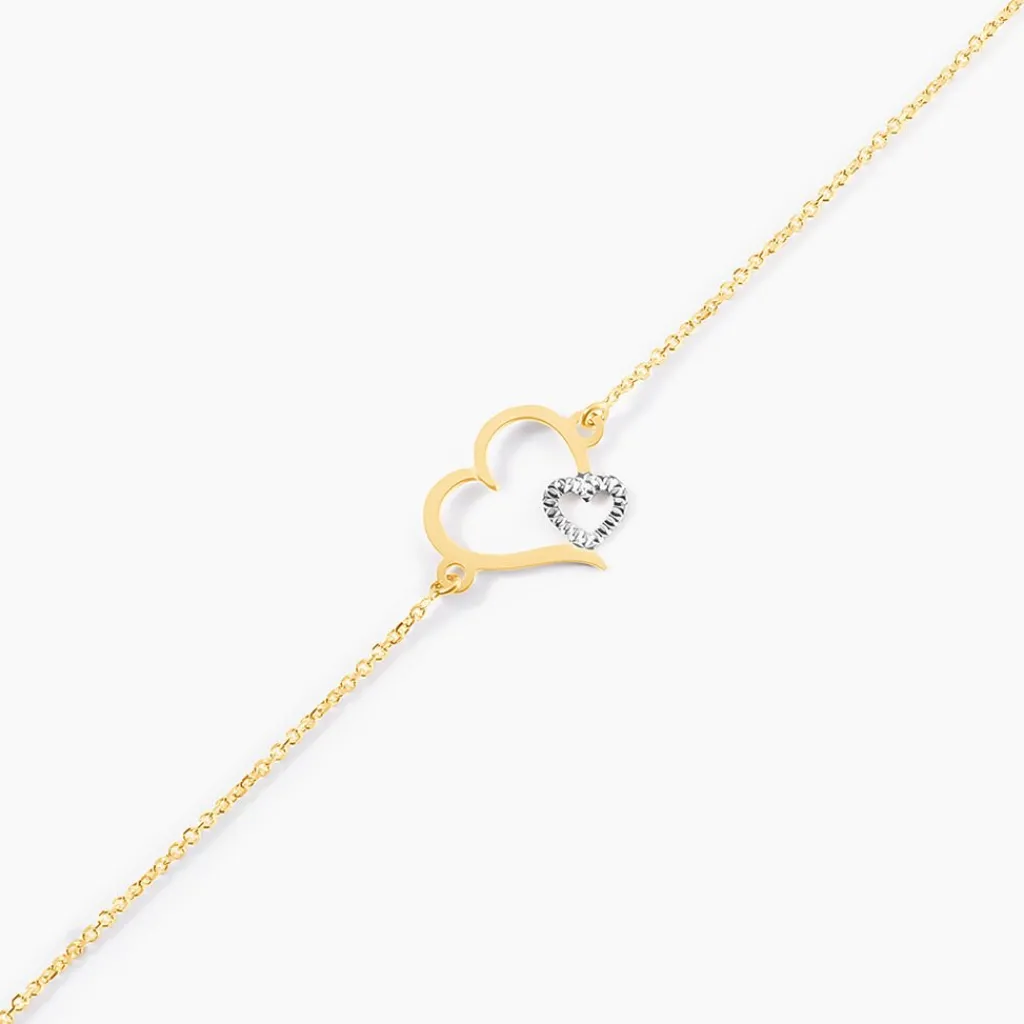 Histoire d'Or Bracelet Estello or bicolore Best